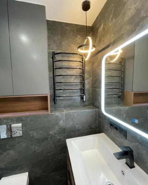 Интерьер ванной комнаты. 05