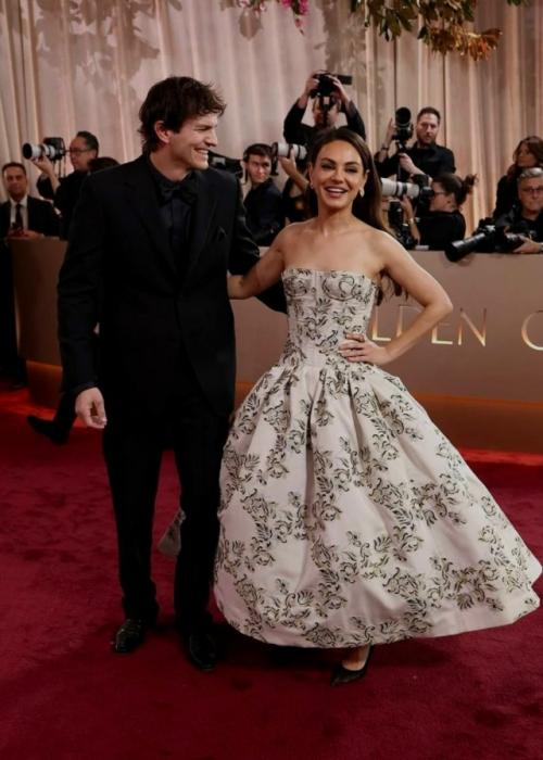 Мила кунис и Эштон кутчер вернулись на красную дорожку 