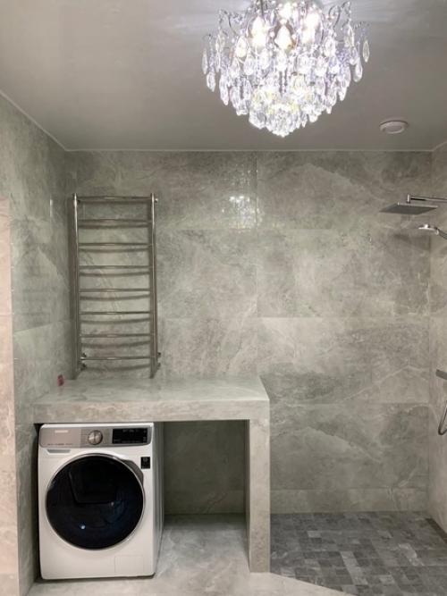 Современный вариант дизайна интерьера загородного дома. 04