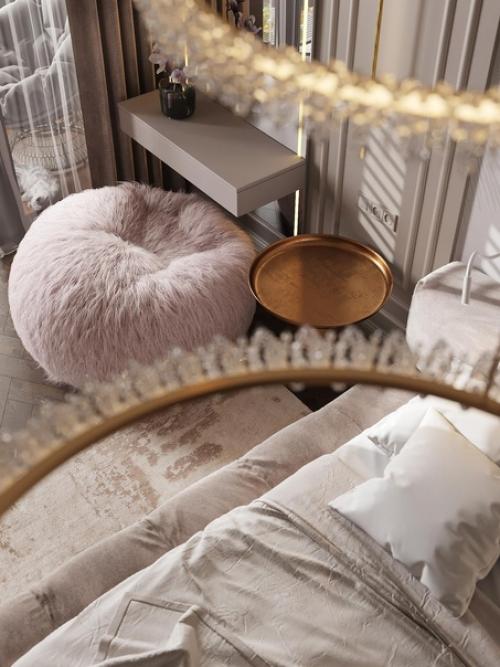 Мастер - спальня трехкомнатной квартиры на первой линии балтийского моря, ЖК Атлантис. 03