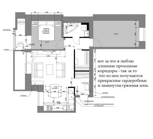 Гардеробные - тоже моя любовная любовь. 01