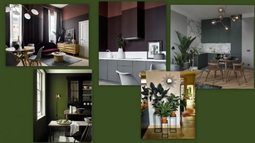 Новомодные решения в интерьере кухни с эстетикой 70-80-х годов: 03