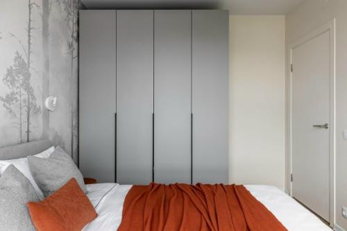 Интерьер 1-комнатной квартиры 34, 8 м 2 в ЖК Руставели в Москве. 07