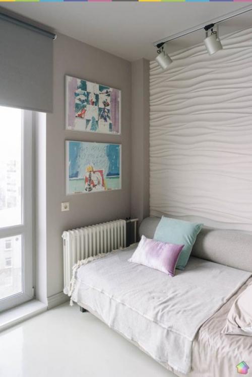 Русско - скандинавский интерьер в жемчужно-серых тонах ч. 1. 02