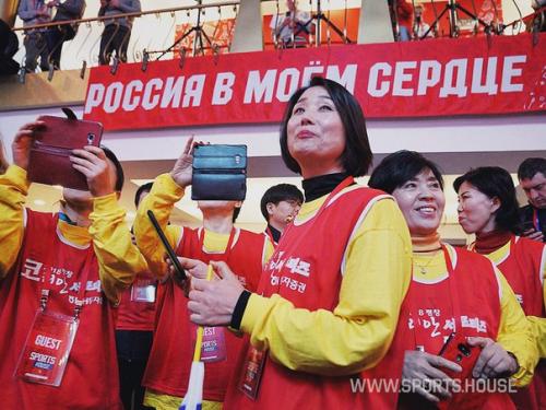 Сегодня в корейском городе канныне состоялось открытие российского дома спорта. 03