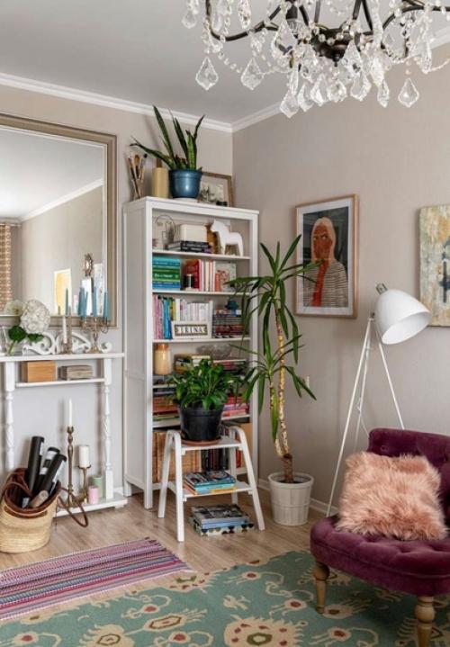 Интерьер однокомнатной квартиры 38 кв. 05