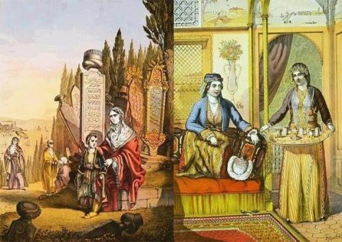 Красота армянок на полотнах западных художников. 03