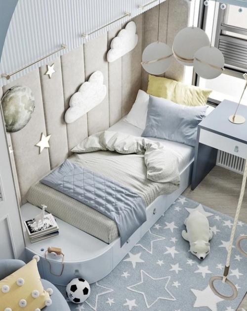 Интерьер красивой детской. 03