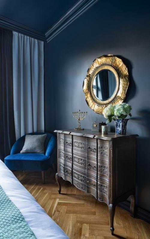 Элегантная квартира. Дизайнеры Марина ярмаркина и Мария Петрова оформили для молодой активной семьи интерьер квартиры с нотками французского шарма. 08