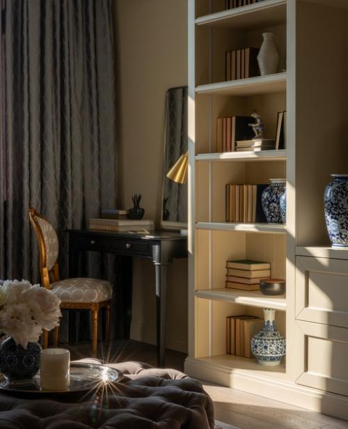 Спокойный, благородный интерьер для пожилой дамы. 02