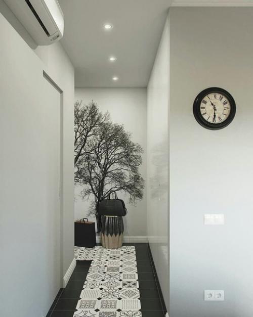 Интерьер прихожей. В современном стиле. 02