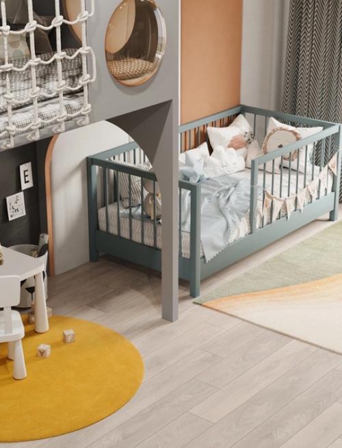 Стильный интерьер детской комнаты. 04