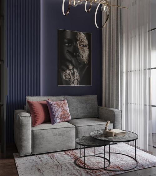 Кухня - гостиная в этом интерьере разбита на четыре зоны: зона готовки, обеденная группа, место для работы и уголок для отдыха. 06