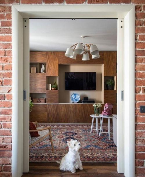 Капитальная перепланировка трёшки площадью 63 кв. 07