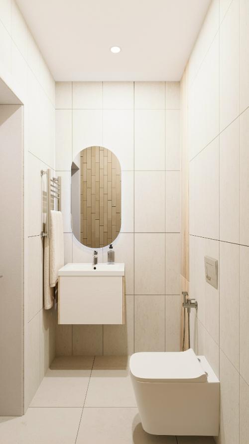 Дизайн - проект этой просторной квартиры площадью около 100 м мы разработали для семейной пары с двумя детьми. 07