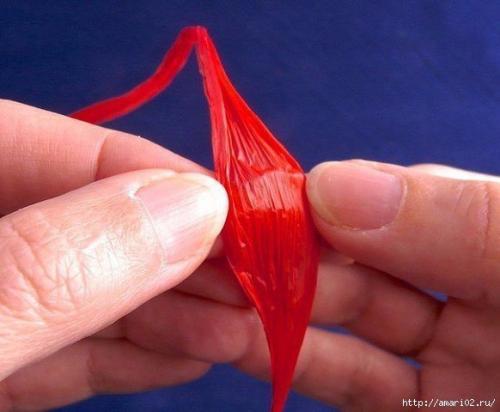 Вышивка салфетки целлофаном? 01