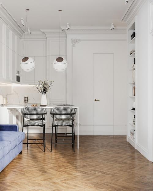 Проект 1-комнатной квартиры 42 кв. 03