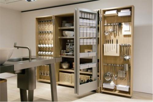 10 больших секретов маленькой кухни - мы вмещаем все необходимое. 09