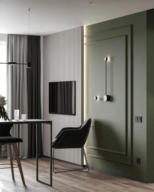 Кухня - гостиная, площадью - 16 кв. 01