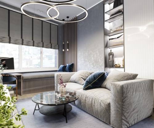 Визуализация интерьера по референсу. 01