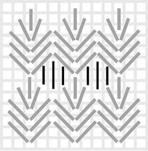 Вышивка салфетки целлофаном? 02