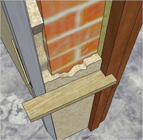 Как сделать откосы на дверях. 03