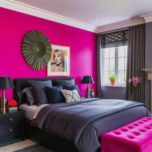 Розовый цвет в интерьере: как влияет на психику и кому подходит? 02