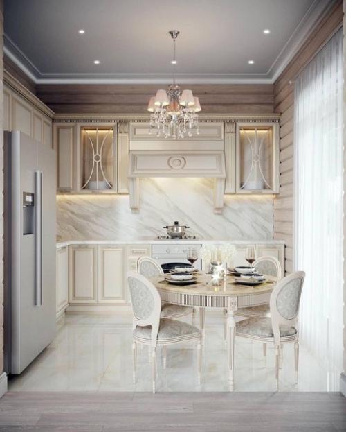 Кухня - гостиная с ее изысканным и шикарным интерьером - это настоящее удовольствие. 06