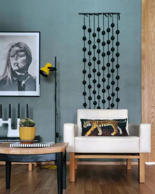 Стильная квартира кирси в финском ювяскюле выглядит очень оригинально благодаря графичному и нестандартному дизайну. 05