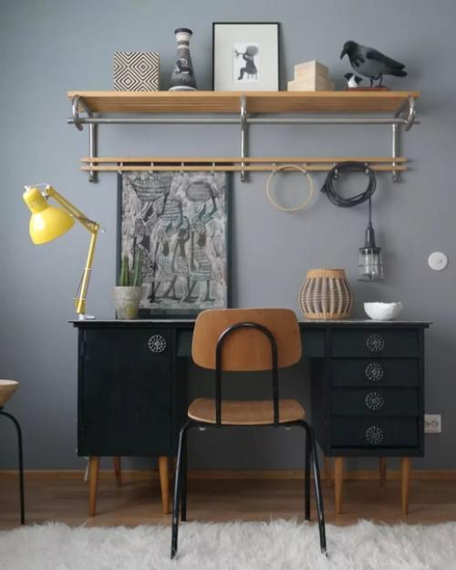 Стильная квартира кирси в финском ювяскюле выглядит очень оригинально благодаря графичному и нестандартному дизайну. 03