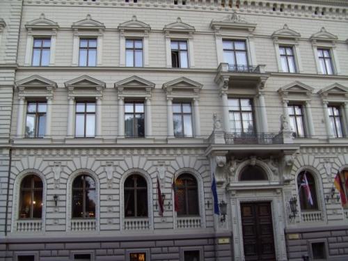 Дом пфаба.   Дом пфаба, что на улице кришьяна барона, 12, назван так по имени его первого владельца. 01