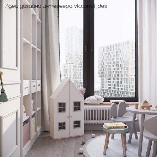 Детская для девочки от студии дизайна Simple Interiors. 03