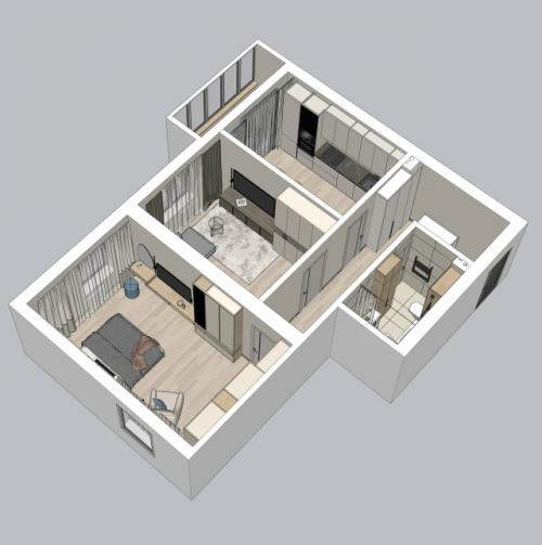 С учётом того, что часть вкусных деталей этого проекта я уже показывала, хочу теперь немного показать сам объём проекта и рассказать про него. 
