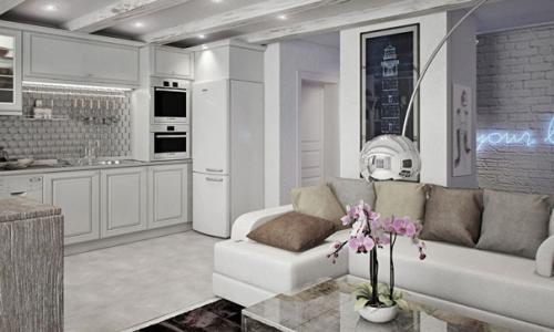 Небольшая квартира общей площадью 72 кв. 01