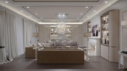 Дизайн московской квартиры певицы МакSим. 02