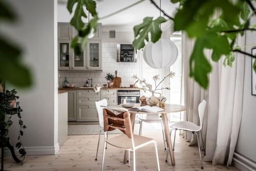 Скандинавский дизайн в нежных тонах в старой квартире 60 м 2. 02