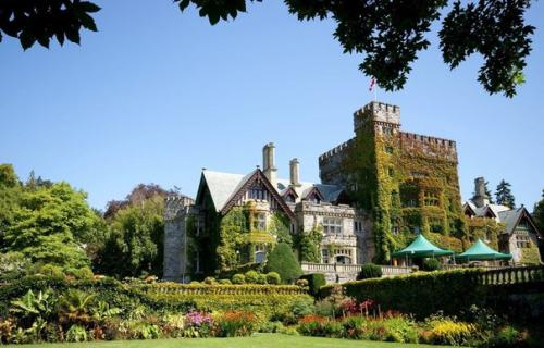 Средневековый замок хэтли находится в округе британская Колумбия. 06