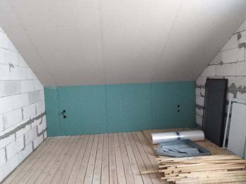 Детская в мансарде в морском стиле. 01