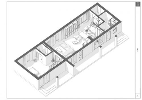 Такой первый этаж дома сделали с совместно со студией арт фасад. 
