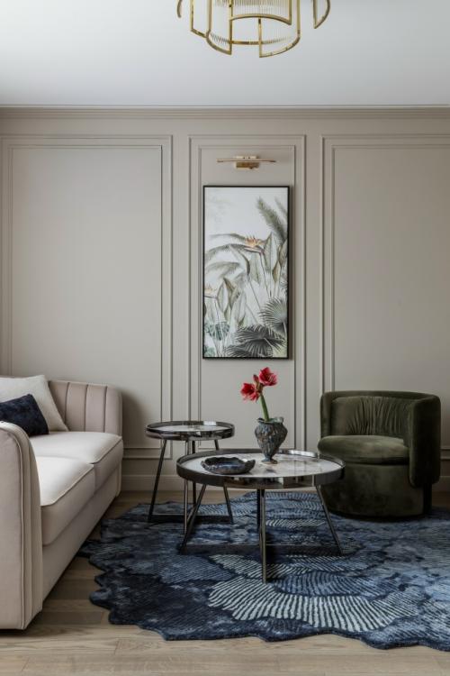Интерьер вне времени: элегантная роскошь в квартире 63 кв. 01
