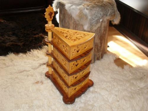 Четырех ярусная шкатулка (защита. 05