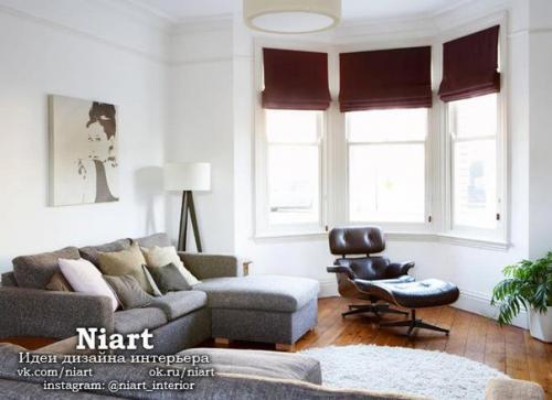 Объемный интерьер гостиной с эркером. 08 Объемный интерьер гостиной с эркером. 08