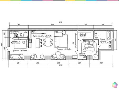 Лофт апарт - проект. 09