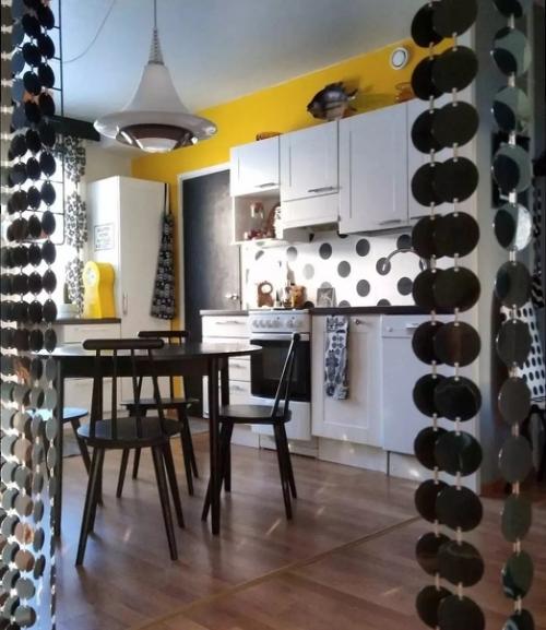 Стильная квартира кирси в финском ювяскюле выглядит очень оригинально благодаря графичному и нестандартному дизайну. 02