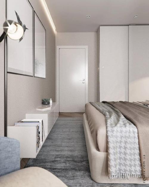 Какой вариант дизайна спальни вам понравился больше: 1 или 2? 03