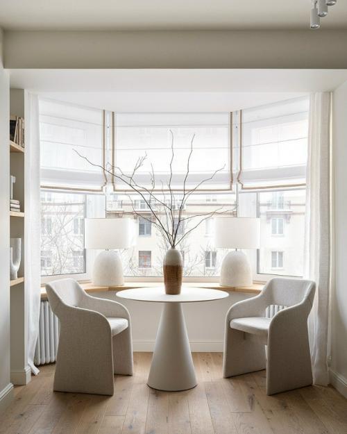 Реализованный интерьер однокомнатной квартиры, площадью 48 кв.  