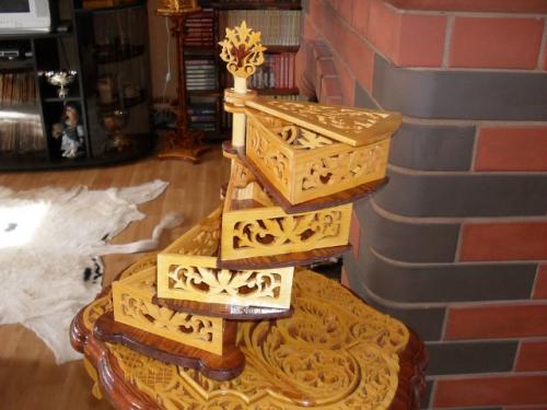 Четырех ярусная шкатулка (защита. 07