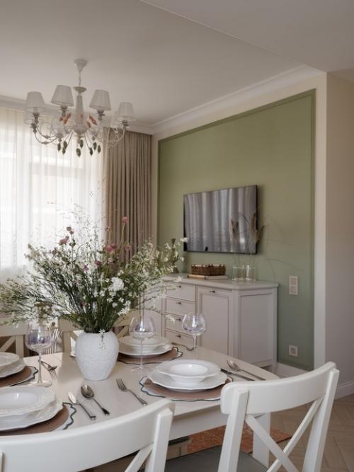 Интерьер однокомнатной квартиры 41, 1 м 2 (44, 2 м 2 с балконом) в ЖК западная резиденция в Ростове-на-дону. 07