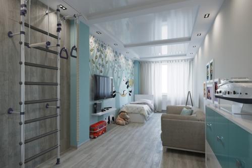 Двухкомнатная квартира в стиле хайтек лайт. 06