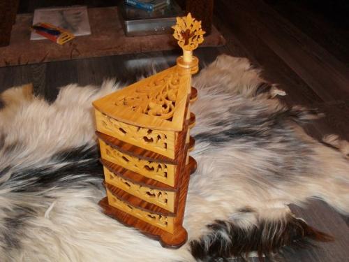 Четырех ярусная шкатулка (защита. 08